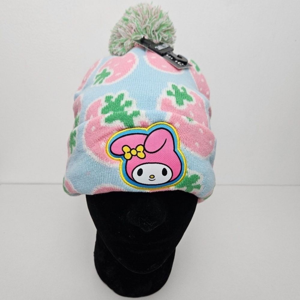 My Melody Hat Beanie Strawberries